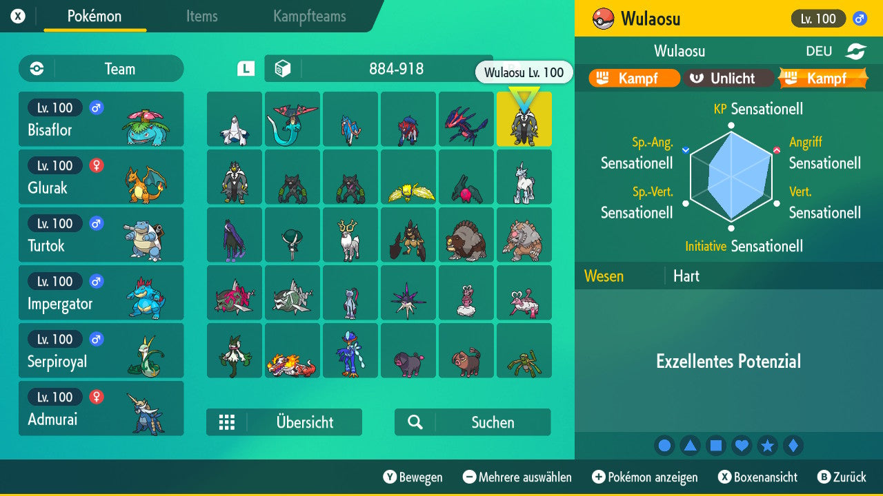 #892 Wulaosu Focused Style PVP