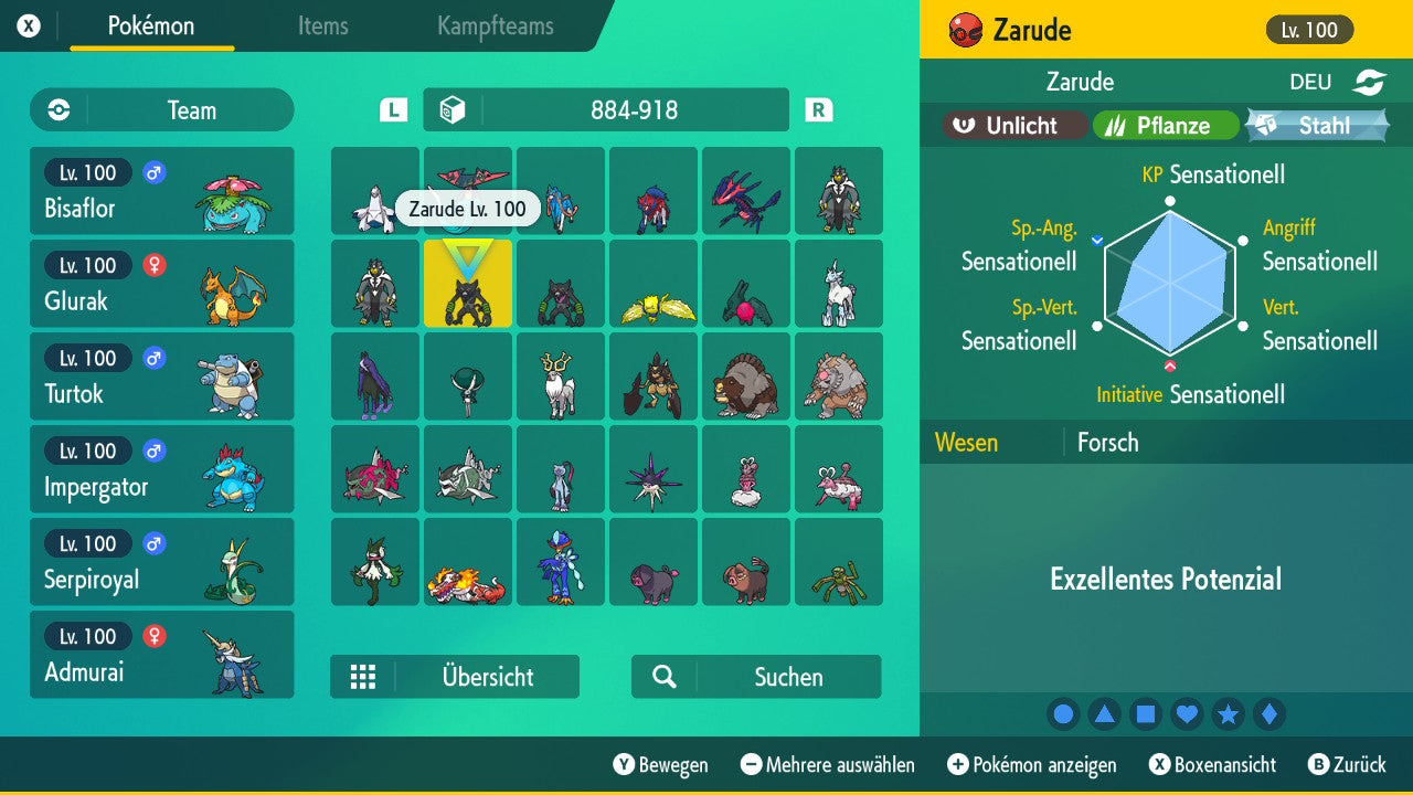 #893 Zarude PVP