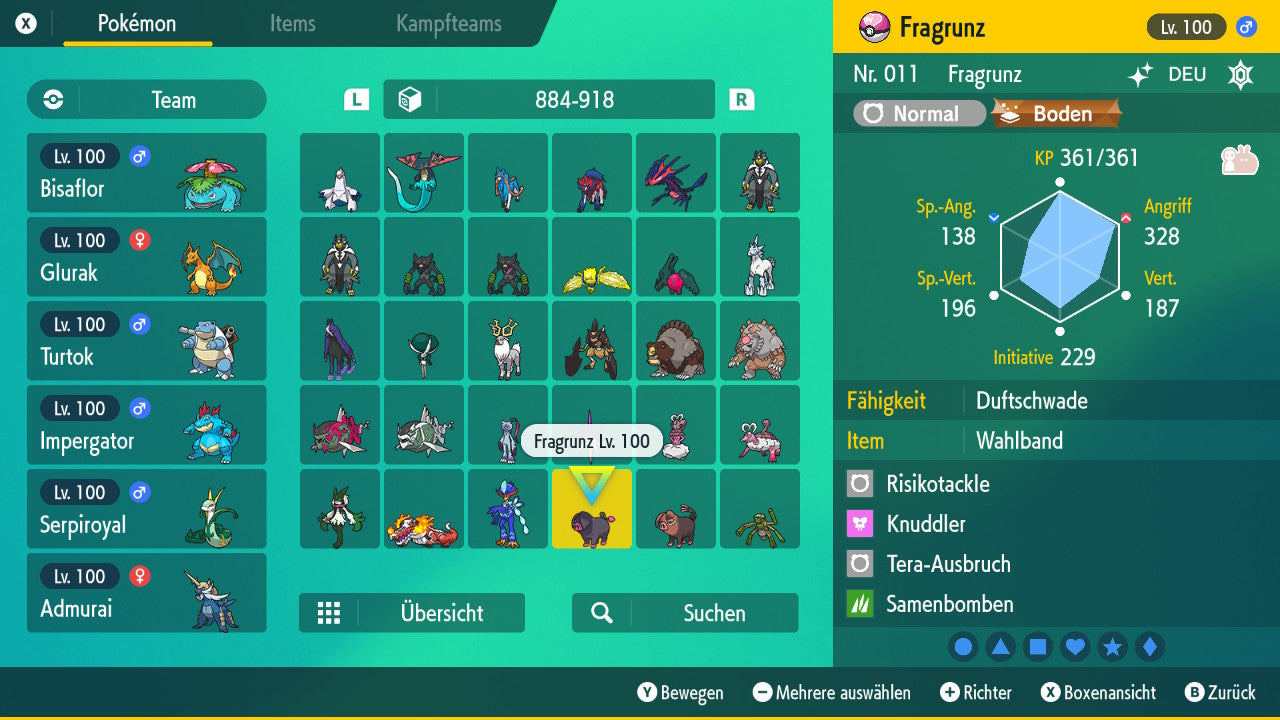 #916 Fragrunz Männlich PVP