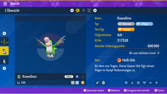 #931 Krawalloro Green Feathered PVP