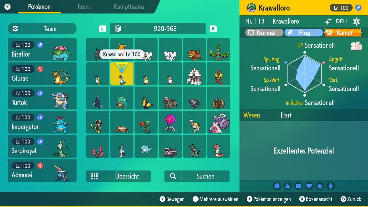 #931 Krawalloro Blaugefiedert PVP