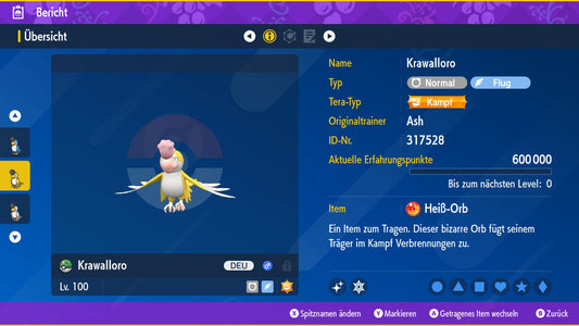 #931 Krawalloro Yellow-feathered PVP
