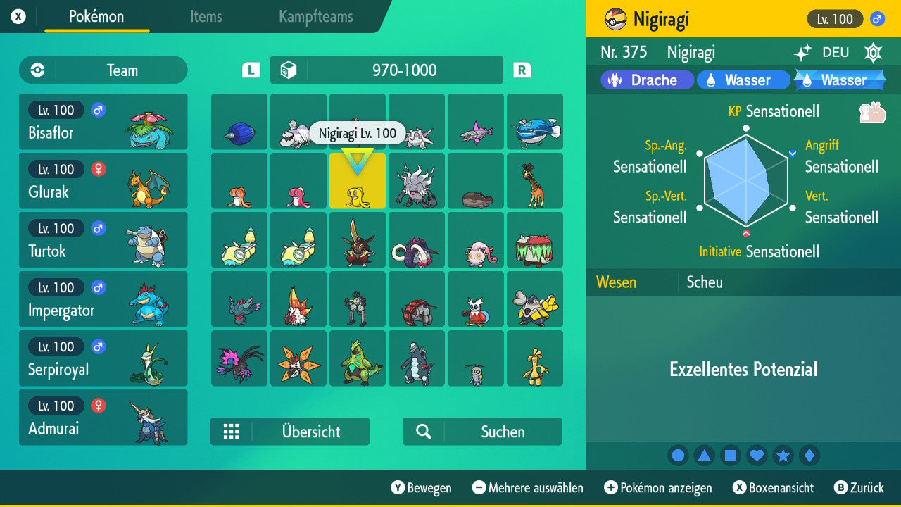 #978 Nigiragi Gestreckte Form PVP