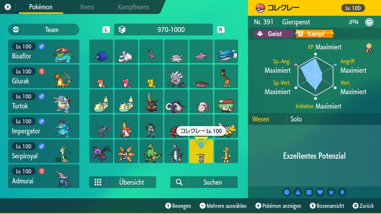 #999 Gierspenst Wanderform PVP