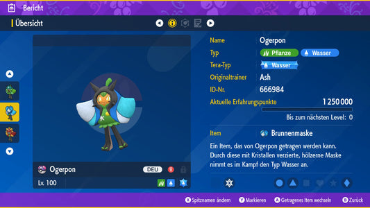 #1017 Ogerpon Brunnenmaske PVP