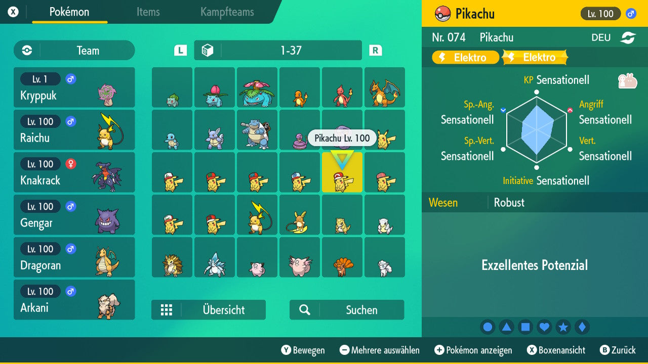#25 Pikachu Kalos-Kappe