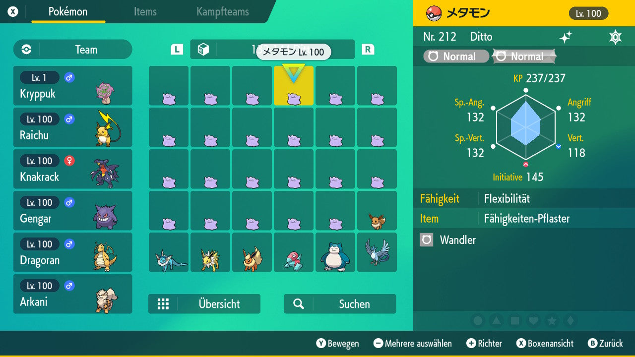 #132 Ditto Hastig