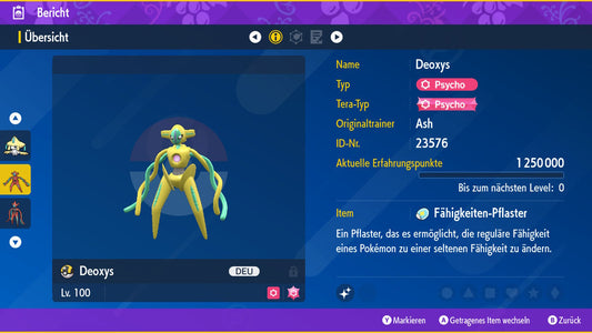 #386 Deoxys Normalform