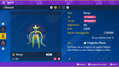 #386 Deoxys Angriffsform