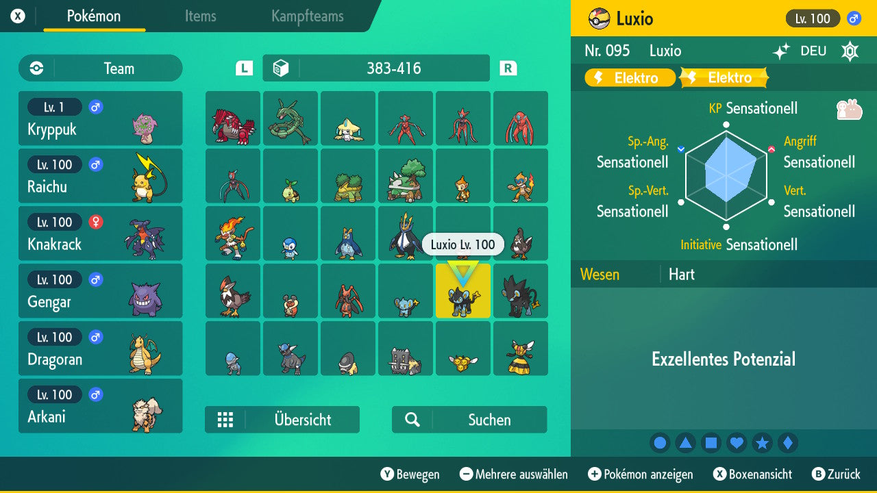#404 Luxio