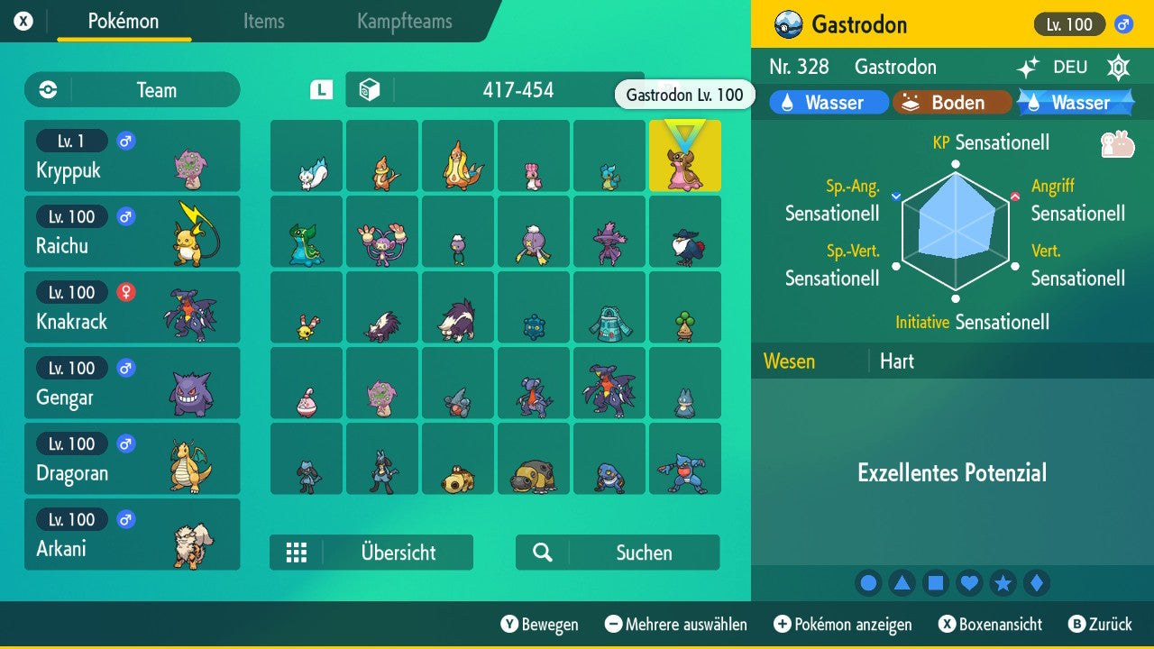 #423 Gastrodon Violett (Westliches Meer)