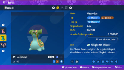#423 Gastrodon Blue (Eastern Sea)