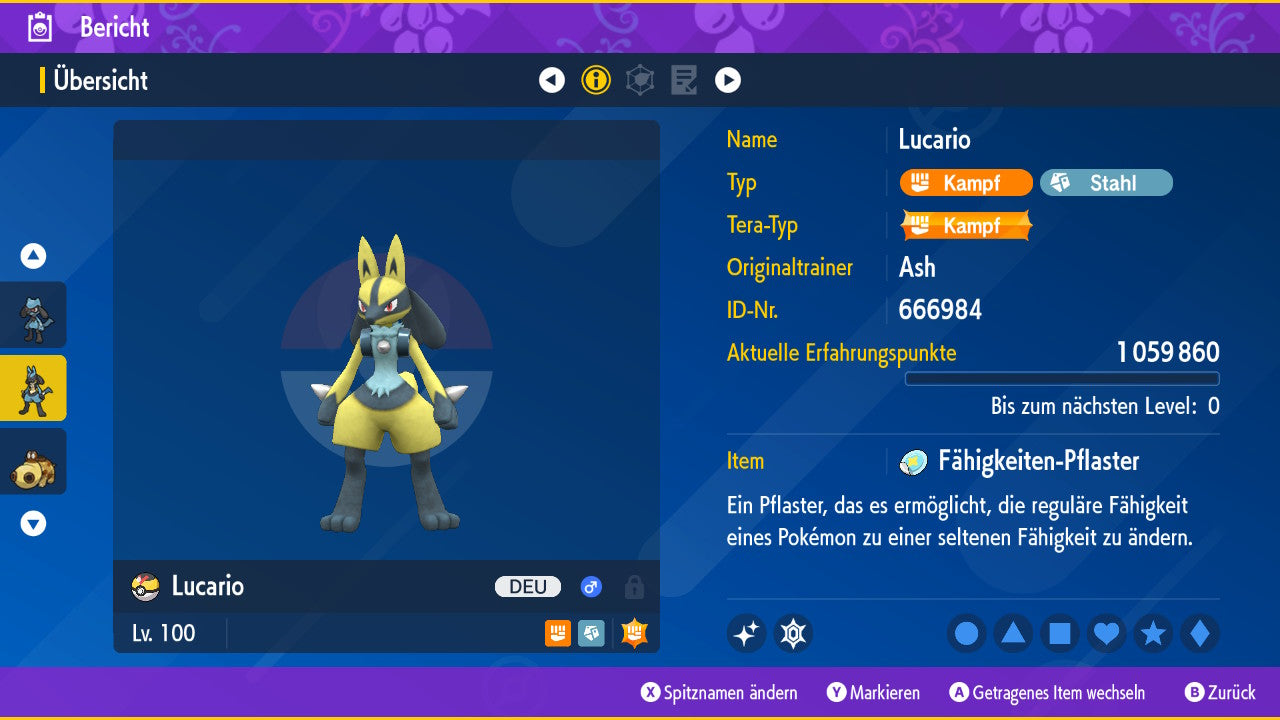 #448 Lucario
