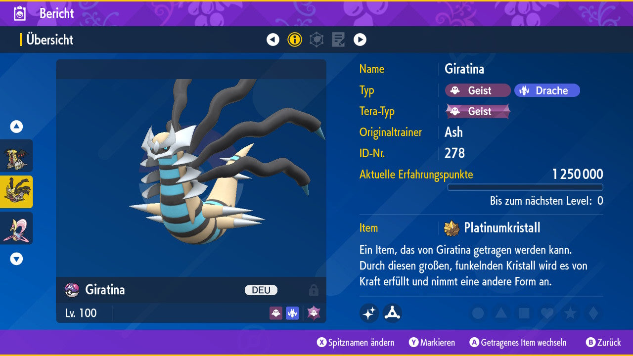 #487 Giratina Urform
