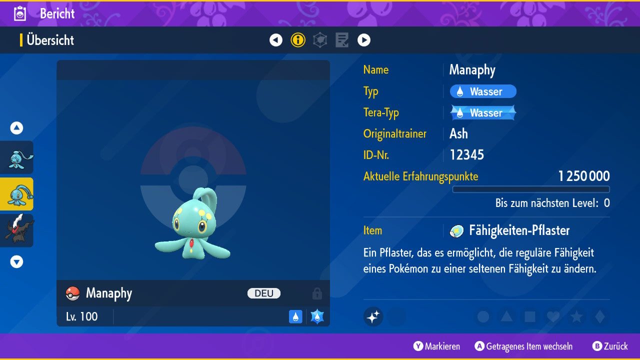 #490 Manaphy