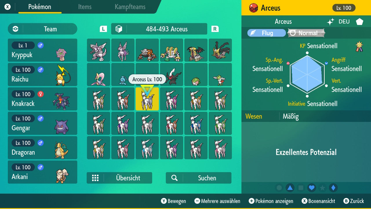 #493 Arceus Flight