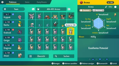 #493 Arceus Gestein