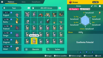 #493 Arceus Psycho