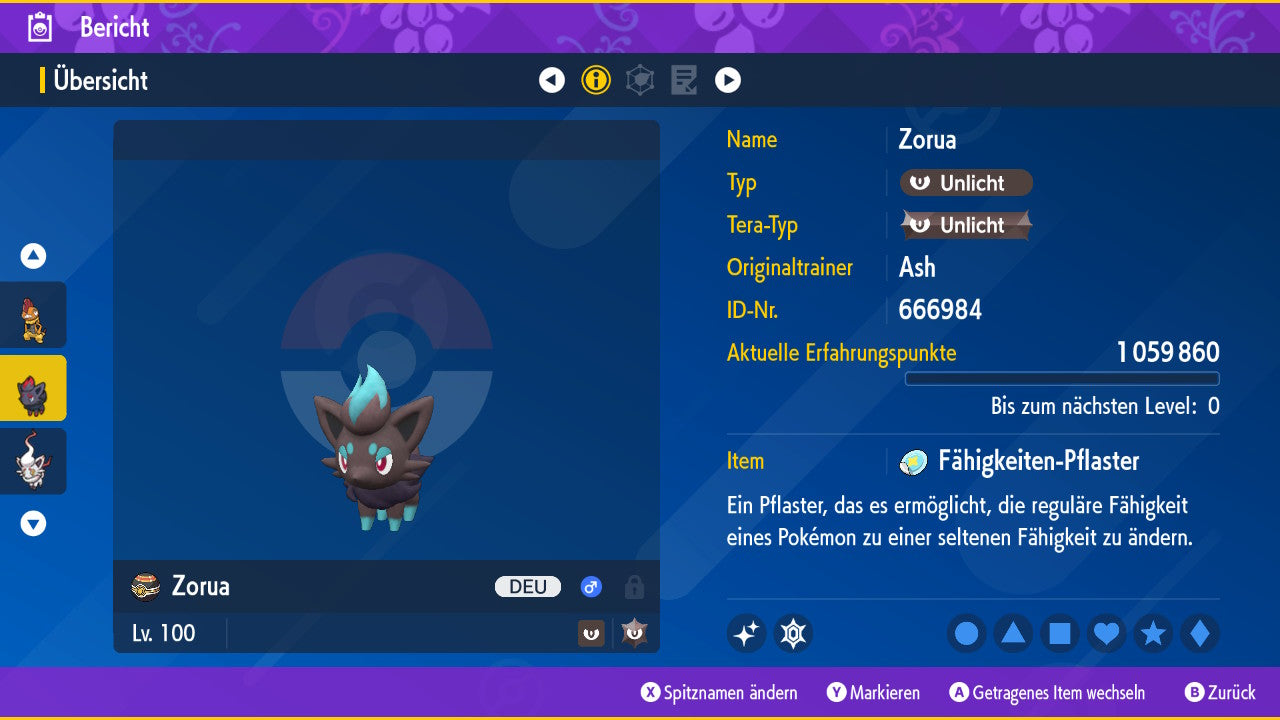#570 Zorua