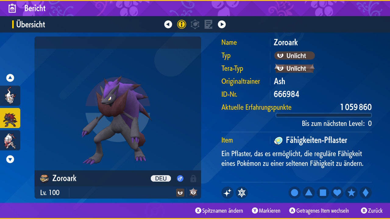 #571 Zoroark