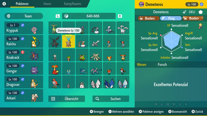 #645 Demeteros Tiergeistform