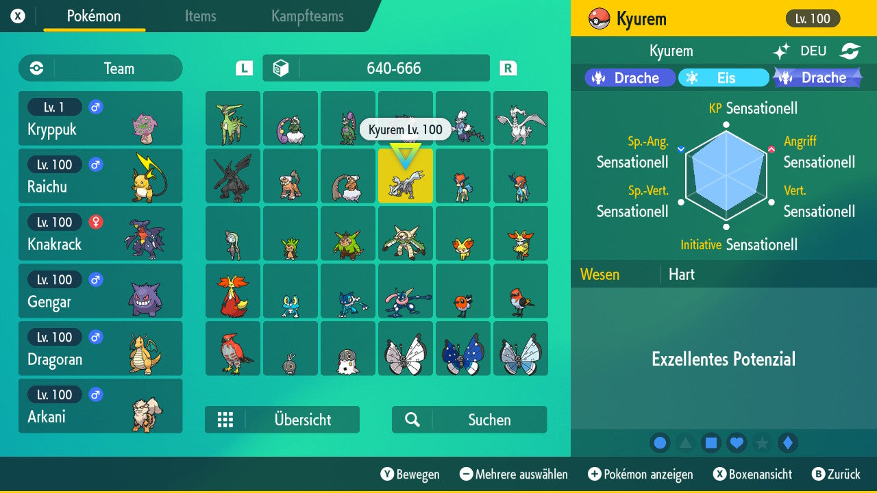 #646 Kyurem