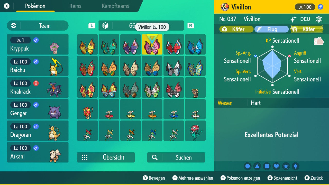 #666 Modèle d'innovation Vivillon