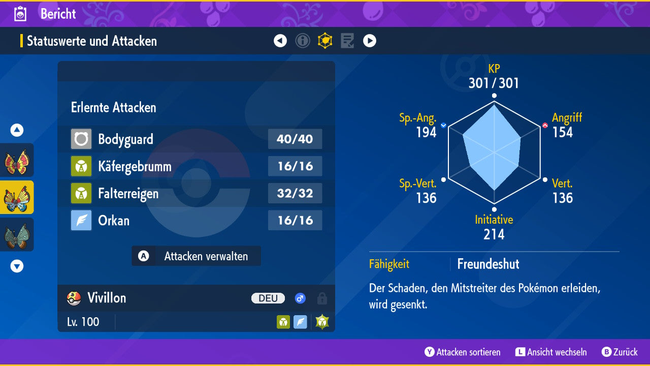 #666 Motif océan Vivillon
