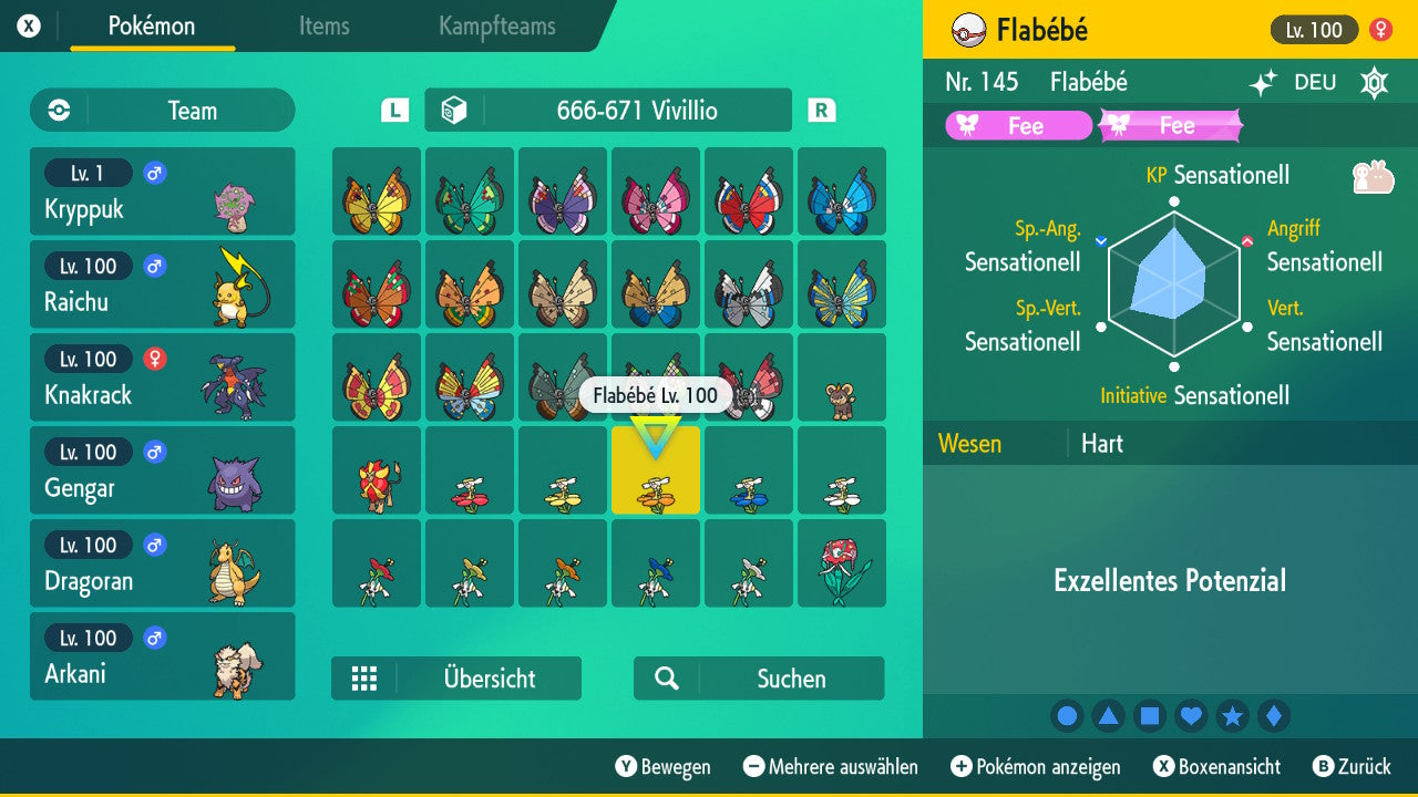 #669 Flabébé Orangeblütler