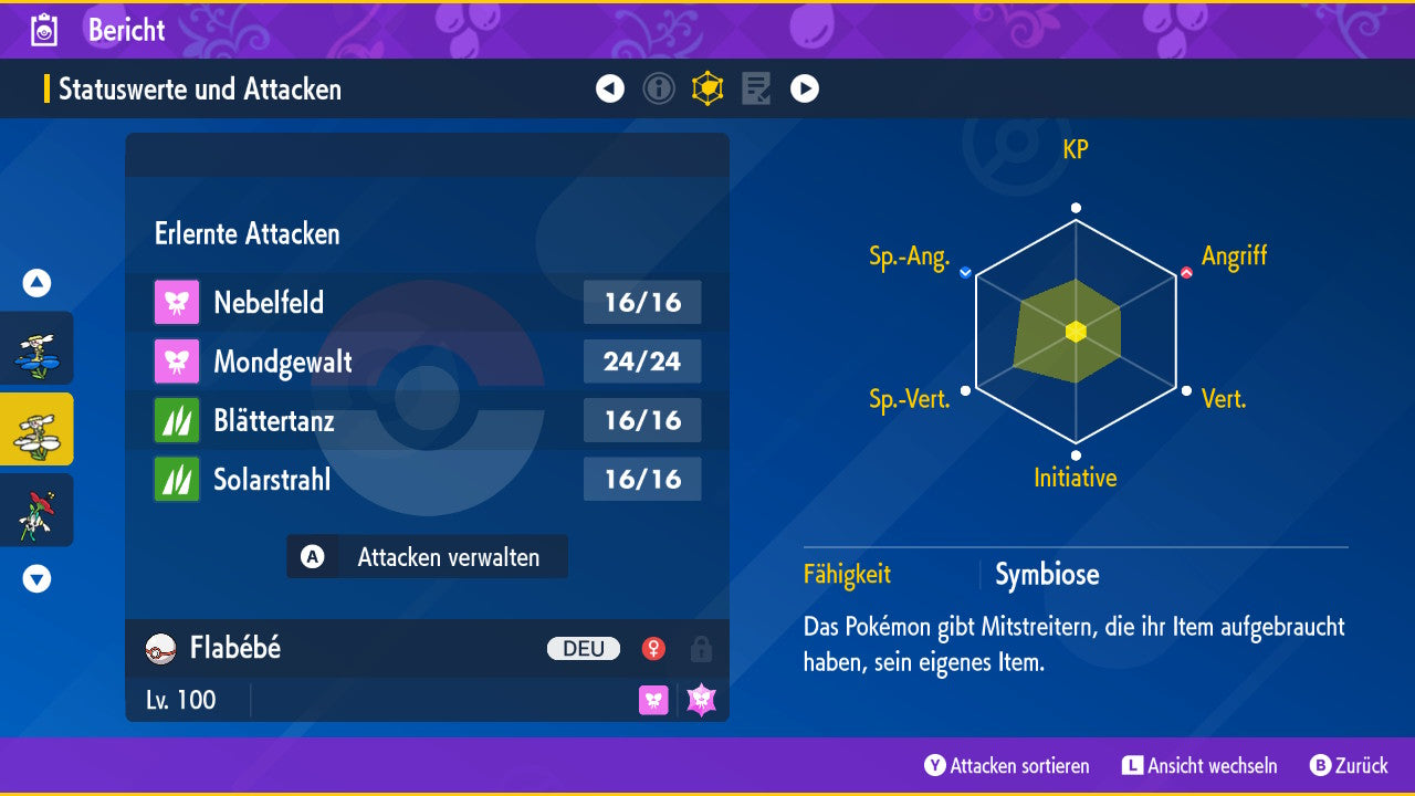 #669 Flabébé Weißblütler