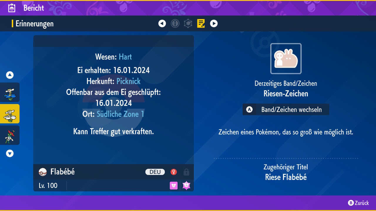#669 Flabébé Weißblütler