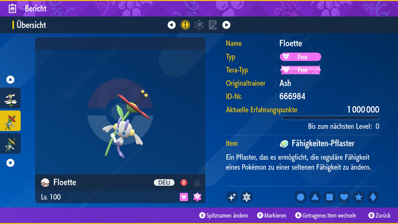 #670 Floette Redblood