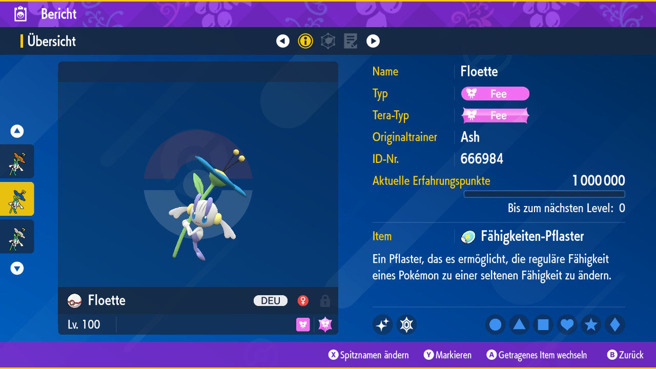 #670 Floette Blaublütler