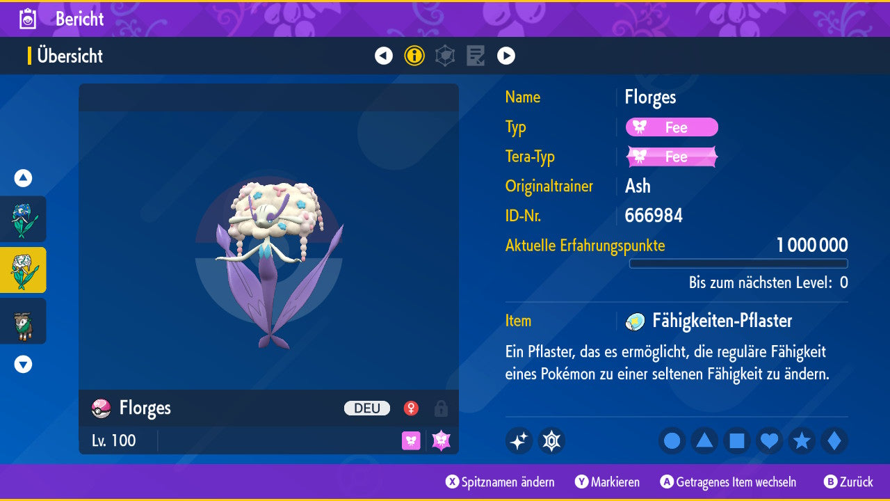 #671 Florges Weißblütler