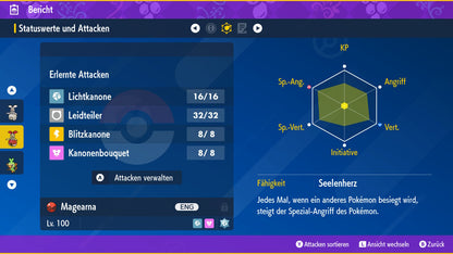 #801 Magearna Originalfarbe