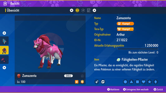 #889 Zamazenta