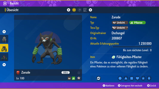 #893 Zarude