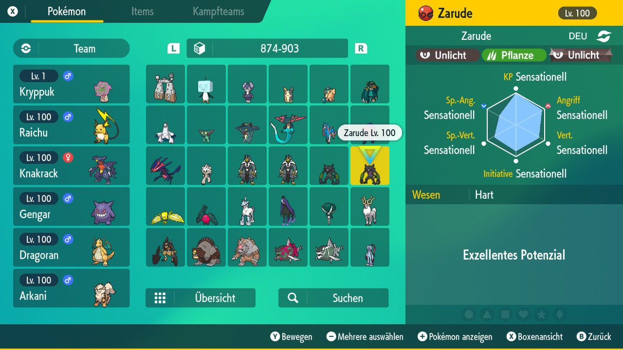 #893 Zarude Papa