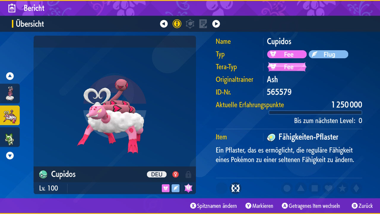 #905 Cupidos Tiergeistform