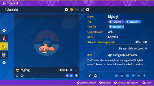 #978 Nigiragi Gestreckte Form
