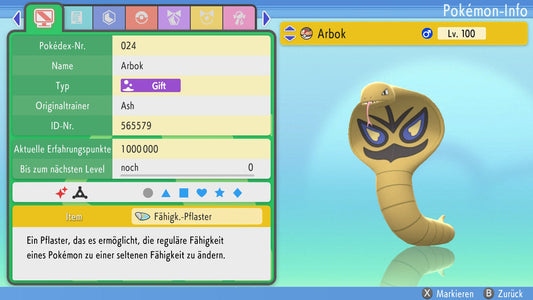 #24 Arbok BDSP