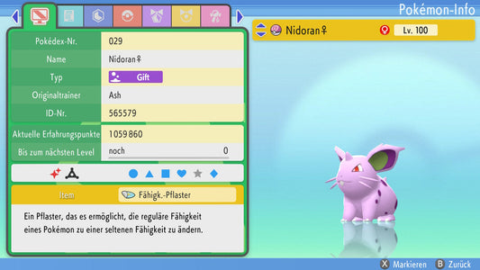#29 Nidoran♀ BDSP