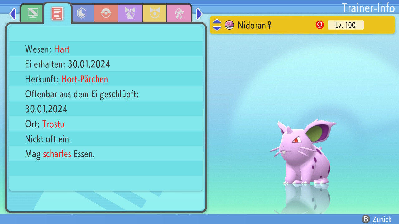 #29 Nidoran♀ BDSP