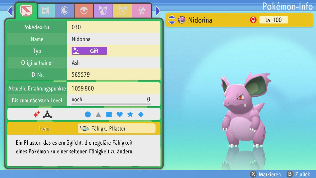 #30 Nidorina BDSP
