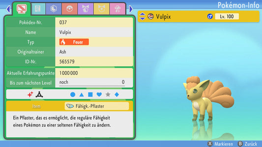 #37 Vulpix BDSP
