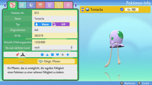 #72 Tentacha BDSP
