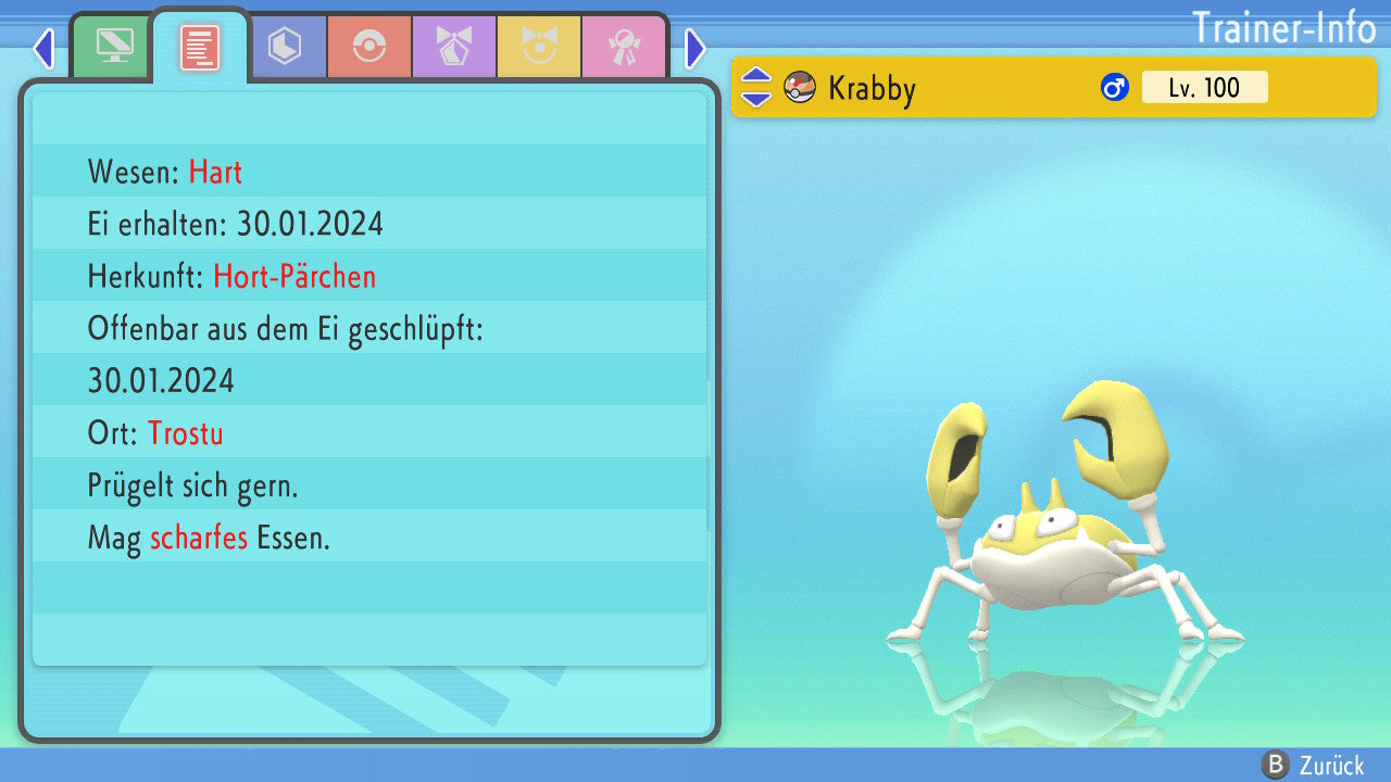 #98 Krabby BDSP