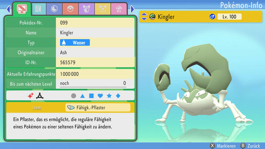 #99 Kingler BDSP