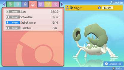 #99 Kingler BDSP