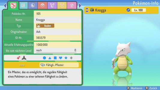 #105 Knogga BDSP